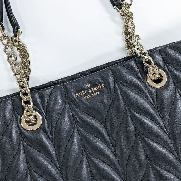 Kate Spade Briar Lane Quilted Slim North South Genuine Leather Shoulder Bag - Picture 2 of 9